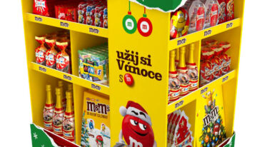 PALETA M&M’S „VÁNOČNÍ DÁREK“